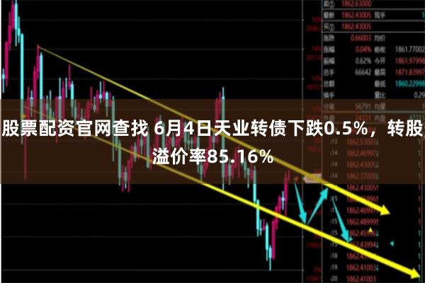 股票配资官网查找 6月4日天业转债下跌0.5%，转股溢价率85.16%