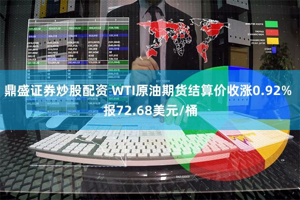 鼎盛证券炒股配资 WTI原油期货结算价收涨0.92% 报72.68美元/桶